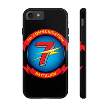 Load image into Gallery viewer, 7th Communication Battalion (7th Comm BN) Logo iPhone Tough Case