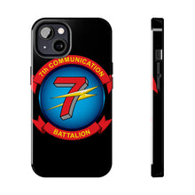 Load image into Gallery viewer, 7th Communication Battalion (7th Comm BN) Logo iPhone Tough Case