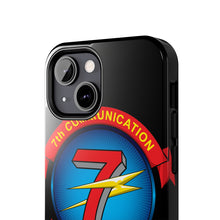 Load image into Gallery viewer, 7th Communication Battalion (7th Comm BN) Logo iPhone Tough Case
