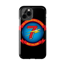 Load image into Gallery viewer, 7th Communication Battalion (7th Comm BN) Logo iPhone Tough Case