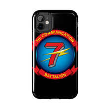 Load image into Gallery viewer, 7th Communication Battalion (7th Comm BN) Logo iPhone Tough Case