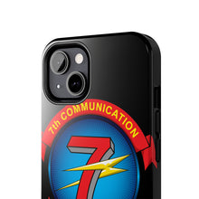 Load image into Gallery viewer, 7th Communication Battalion (7th Comm BN) Logo iPhone Tough Case