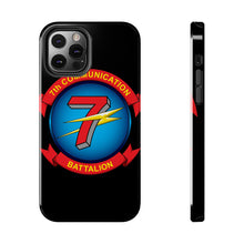 Load image into Gallery viewer, 7th Communication Battalion (7th Comm BN) Logo iPhone Tough Case