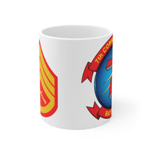 Load image into Gallery viewer, 7th Communication Battalion (7th Comm BN) Staff Sergeant (SSgt) Ceramic Mug 11oz