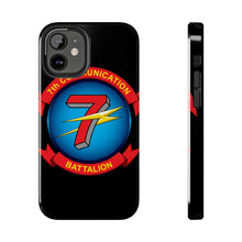 Load image into Gallery viewer, 7th Communication Battalion (7th Comm BN) Logo iPhone Tough Case