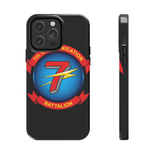 Load image into Gallery viewer, 7th Communication Battalion (7th Comm BN) Logo iPhone Tough Case