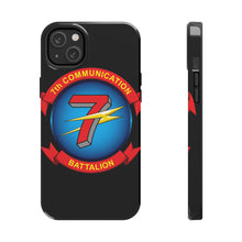 Load image into Gallery viewer, 7th Communication Battalion (7th Comm BN) Logo iPhone Tough Case
