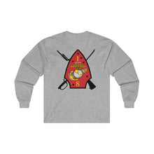 Load image into Gallery viewer, 1st Battalion 8th Marines Logo Long Sleeve T-Shirts