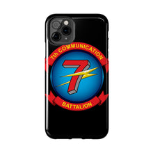 Load image into Gallery viewer, 7th Communication Battalion (7th Comm BN) Logo iPhone Tough Case