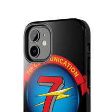 Load image into Gallery viewer, 7th Communication Battalion (7th Comm BN) Logo iPhone Tough Case