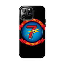 Load image into Gallery viewer, 7th Communication Battalion (7th Comm BN) Logo iPhone Tough Case
