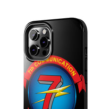 Load image into Gallery viewer, 7th Communication Battalion (7th Comm BN) Logo iPhone Tough Case