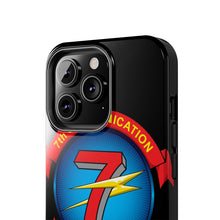 Load image into Gallery viewer, 7th Communication Battalion (7th Comm BN) Logo iPhone Tough Case