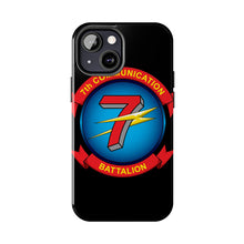 Load image into Gallery viewer, 7th Communication Battalion (7th Comm BN) Logo iPhone Tough Case