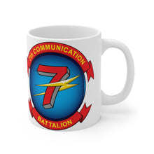 Load image into Gallery viewer, 7th Communication Battalion (7th Comm BN) Staff Sergeant (SSgt) Ceramic Mug 11oz