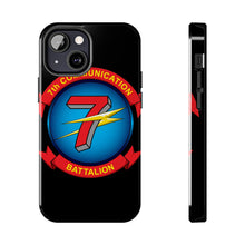 Load image into Gallery viewer, 7th Communication Battalion (7th Comm BN) Logo iPhone Tough Case