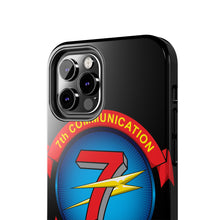Load image into Gallery viewer, 7th Communication Battalion (7th Comm BN) Logo iPhone Tough Case