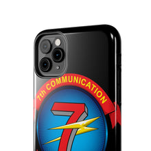 Load image into Gallery viewer, 7th Communication Battalion (7th Comm BN) Logo iPhone Tough Case