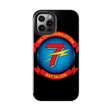 Load image into Gallery viewer, 7th Communication Battalion (7th Comm BN) Logo iPhone Tough Case