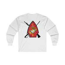 Load image into Gallery viewer, 1st Battalion 8th Marines Logo Long Sleeve T-Shirts