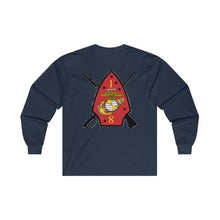 Load image into Gallery viewer, 1st Battalion 8th Marines Logo Long Sleeve T-Shirts