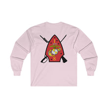 Load image into Gallery viewer, 1st Battalion 8th Marines Logo Long Sleeve T-Shirts