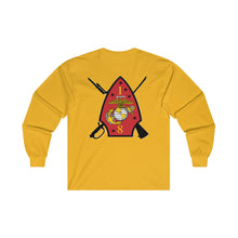 Load image into Gallery viewer, 1st Battalion 8th Marines Logo Long Sleeve T-Shirts
