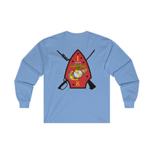 Load image into Gallery viewer, 1st Battalion 8th Marines Logo Long Sleeve T-Shirts