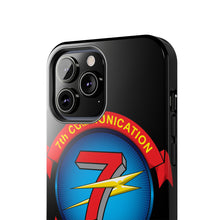 Load image into Gallery viewer, 7th Communication Battalion (7th Comm BN) Logo iPhone Tough Case