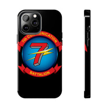 Load image into Gallery viewer, 7th Communication Battalion (7th Comm BN) Logo iPhone Tough Case