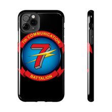Load image into Gallery viewer, 7th Communication Battalion (7th Comm BN) Logo iPhone Tough Case