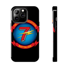 Load image into Gallery viewer, 7th Communication Battalion (7th Comm BN) Logo iPhone Tough Case