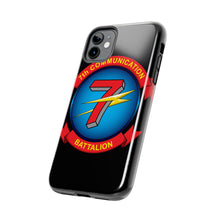 Load image into Gallery viewer, 7th Communication Battalion (7th Comm BN) Logo iPhone Tough Case