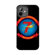 Load image into Gallery viewer, 7th Communication Battalion (7th Comm BN) Logo iPhone Tough Case