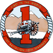 Load image into Gallery viewer, 1st Battalion 10th Marines Logo T-Shirts