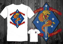 Load image into Gallery viewer, 1st Battalion 4th Marines Logo T-Shirts