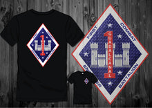 Load image into Gallery viewer, 1st Combat Engineer Battalion (CEB) Logo T-Shirts
