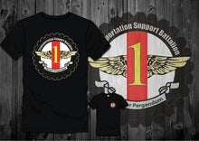 Load image into Gallery viewer, 1st Transportation Support Battalion (TSB) Logo T-Shirts