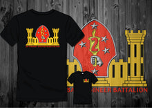 Load image into Gallery viewer, 2d Combat Engineer Battalion (CEB) Logo T-Shirts