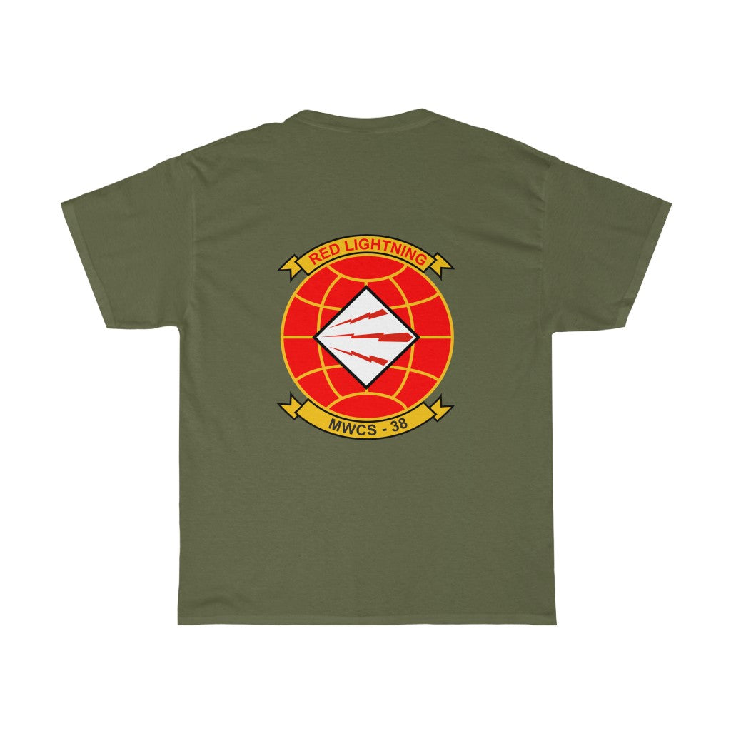 Marine Wing Communications Squadron 38 (MWCS-38) Logo T-Shirts