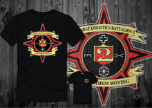 Load image into Gallery viewer, Combat Logistics Battalion 2 (CLB-2) Unit Logo T-Shirts | USMC | Marine Corps