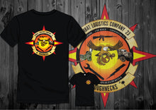 Load image into Gallery viewer, Combat Logistics Company 23 (CLC-23) Logo T-Shirts