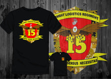 Load image into Gallery viewer, Combat Logistics Regiment 15 (CLR-15) Logo T-Shirts