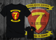Load image into Gallery viewer, HqCo 7th Marines Logo T-Shirts