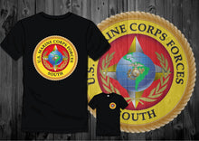 Load image into Gallery viewer, Marine Forces South Logo T-Shirts