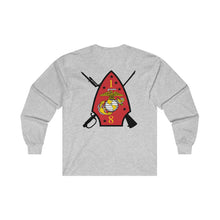 Load image into Gallery viewer, 1st Battalion 8th Marines Logo Long Sleeve T-Shirts
