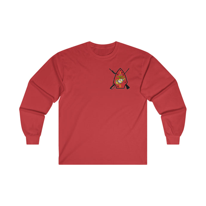 1st Battalion 8th Marines Logo Long Sleeve T-Shirts