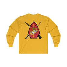 Load image into Gallery viewer, 1st Battalion 8th Marines Logo Long Sleeve T-Shirts
