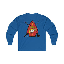 Load image into Gallery viewer, 1st Battalion 8th Marines Logo Long Sleeve T-Shirts
