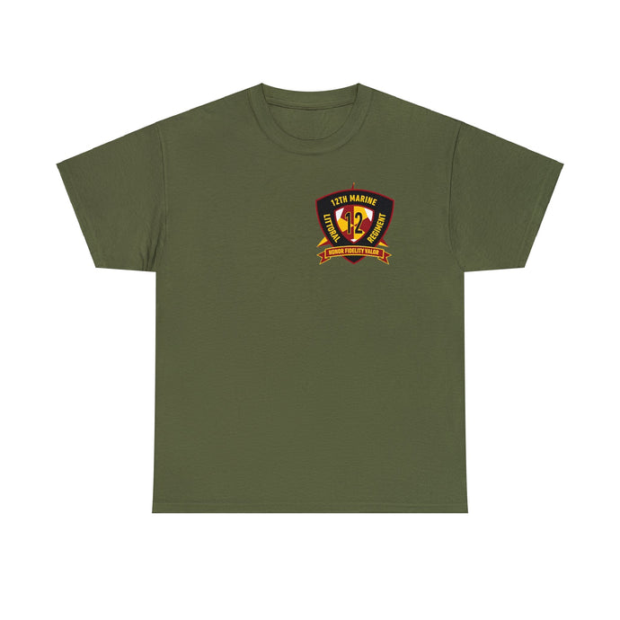 12th Marine Littoral Regiment (12th MLR) Logo T-Shirts